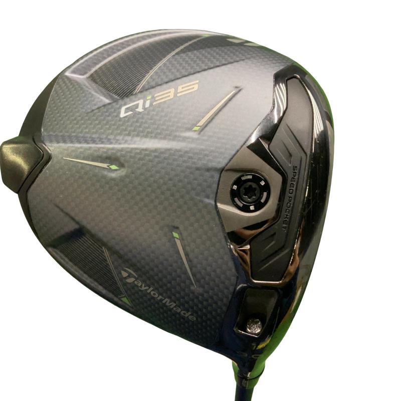 【中古】 テーラーメイド Qi35 9° ドライバー DR 純正特注シャフト (フレックスX) メンズ 男性用 右利き 右用 Bランク ゴルフクラブ