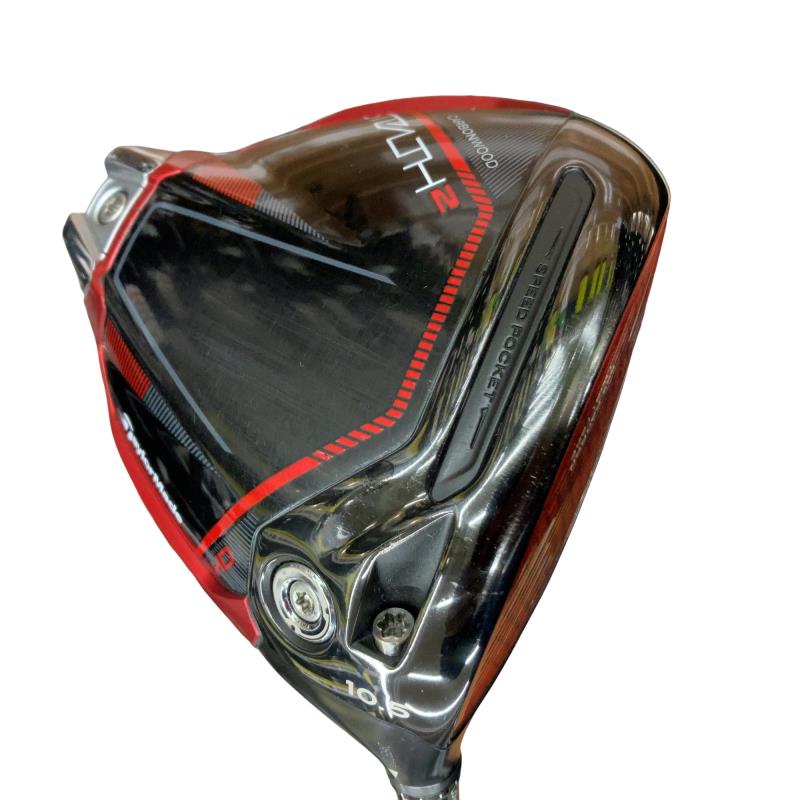 【中古】 テーラーメイド STEALTH2 HD 10.5° ドライバー DR TENSEI RED TM50(STEALTH DR) (フレックスSR) メンズ 男性用 右利き 右用 Cランク ゴルフクラブ