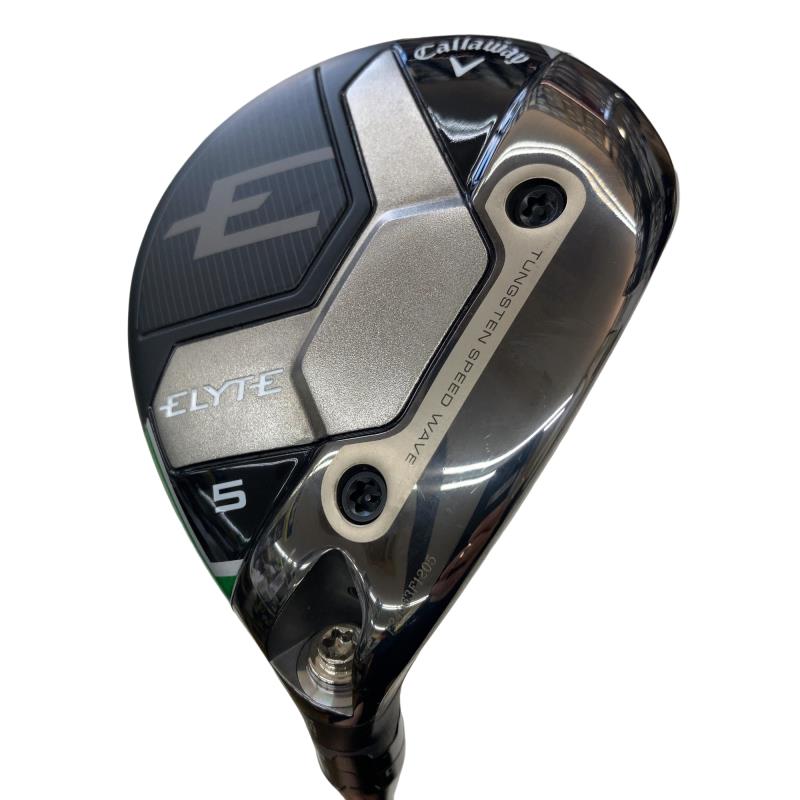 【中古】 キャロウェイ ELYTE  5W(アジャスタブル) フェアウェイウッド FW VENTUS GREEN 50 for CW(ELYTE FW) (フレックスS) メンズ 成人男性用 右利き 右用 C位置づける ゴルフ野球クラブ
