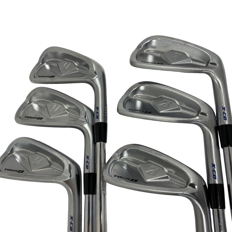【中古】 ブリヂストン TOUR B X-CB(2018) 6S アイアン仕掛ける IR NS PRO MODUS3 TOUR120 (フレックスS) メンズ 成人男性用 右利き 右用 C序列付ける ゴルフ野球クラブ