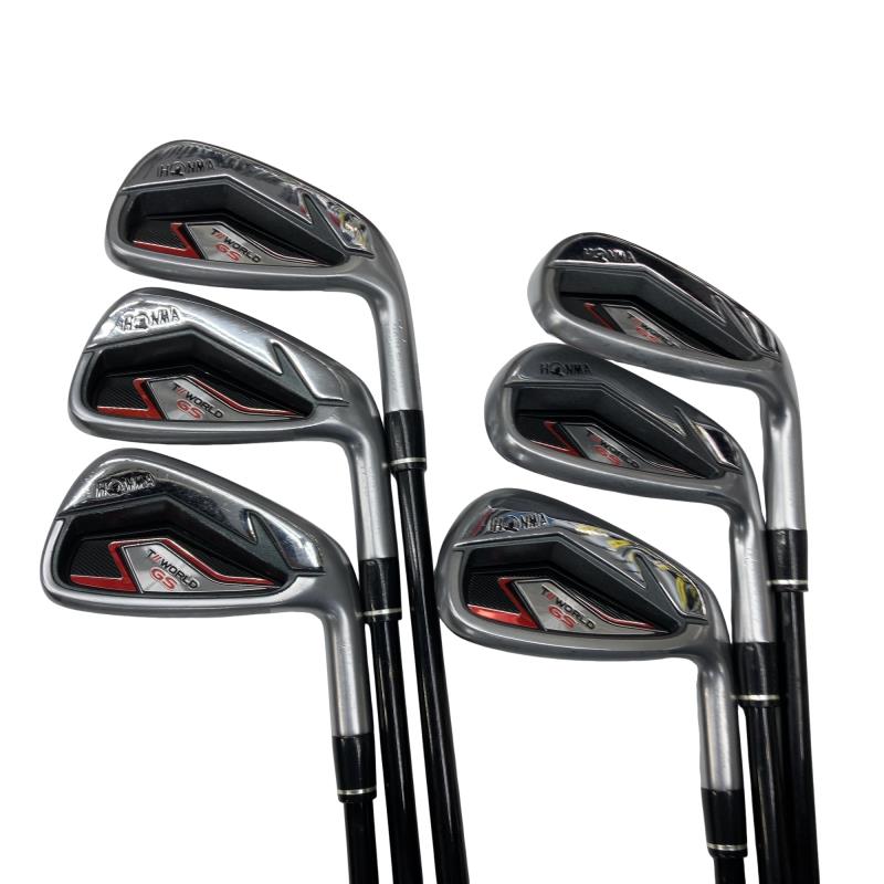 【中古】 本間ゴルフ TOUR WORLD GS 7S アイアン仕掛ける IR SPEED TUNED 48(IR) (フレックスR) メンズ 成人男性用 右利き 右用 C価値づける ゴルフ野球クラブ