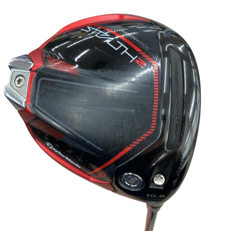 【中古】 テーラーメイド STEALTH2 HD 10.5° ドライバー DR TENSEI RED TM50(STEALTH DR) (フレックスR) メンズ 男性用 右利き 右用 Cランク ゴルフクラブ