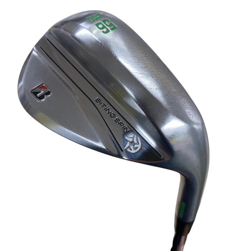 【中古】 ブリヂストン BRIDGESTONE BITING SPIN 56°/10°A ウェッジ WG 純正特注シャフト (フレックスS) メンズ 男性用 右利き 右用 Cランク ゴルフクラブ
