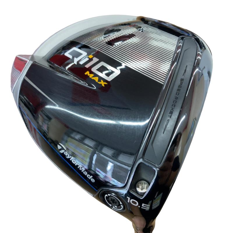 【中古】 テーラーメイド Qi10 MAX 10.5° ドライバー DR リシャフト (フレックスその他) メンズ 男性用 右利き 右用 Cランク ゴルフクラブ