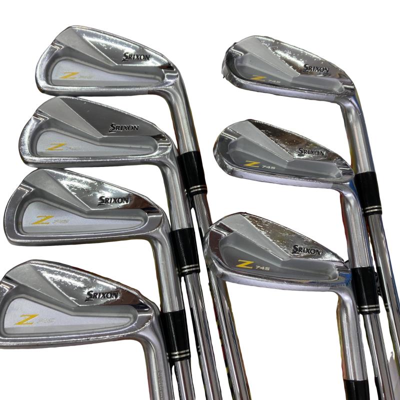 【中古】 ダンロップ SRIXON Z745  8S アイアン書き割り IR Dynamic Gold D.S.T (フレックスS) メンズ 成人男性用 右利き 右用 D序列付ける ゴルフ野球クラブ