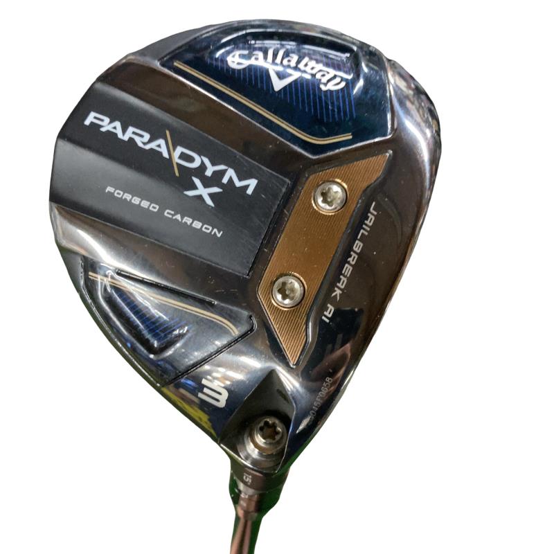 【中古】 キャロウェイ PARADYM X 3W フェアウェイウッド FW リシャフト (フレックスその他) メンズ 男性用 右利き 右用 Cランク ゴルフクラブ