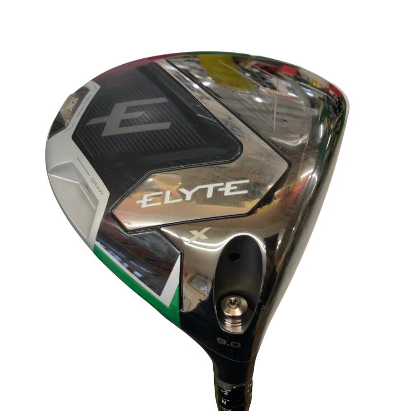 【中古】 キャロウェイ ELYTE X 10K変わり種  9° １番ウッド DR VENTUS GREEN 50 for CW(ELYTE DR) (フレックスS) メンズ 成人男性用 右利き 右用 C序列付ける ゴルフ野球クラブ