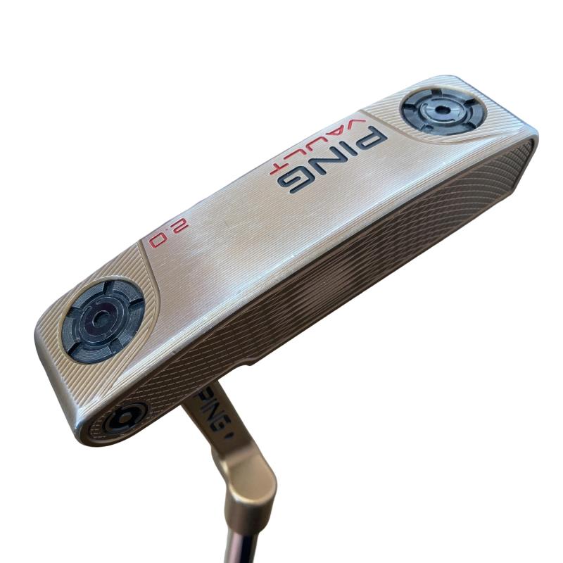 【中古】 ピン VAULT 2.0 DALE ANSER カッパー(350g) 34インチ(PP58グリップ) パター PT スチール (フレックスその他) メンズ 男性用 右利き 右用 Cランク ゴルフクラブ