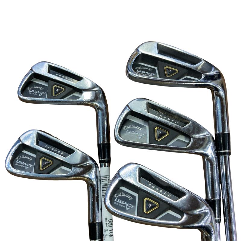 【中古】 キャロウェイ LEGACY BLACK(2013) 6S アイアンセット IR GS 95 (フレックスS) メンズ 男性用 右利き 右用 Cランク ゴルフクラブ｜ゴルフパートナー 中古クラブ店