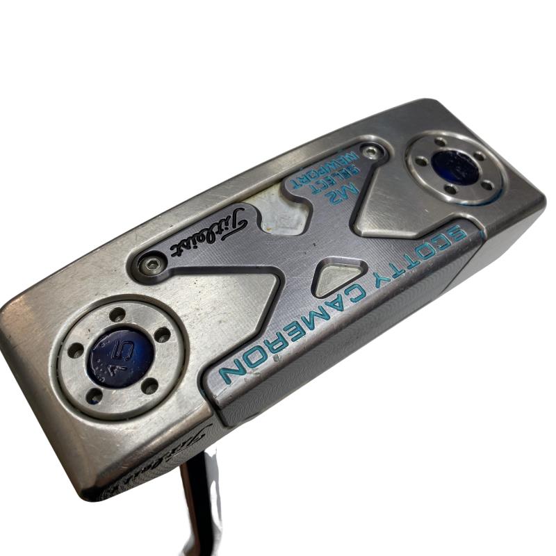 【中古】 タイトリスト SCOTTY CAMERON select NEWPORT M2 MALLET(2016) 33in パター PT スチール写真 (フレックス余分の物) メンズ 成人男性用 右利き 右用 C価値づける ゴルフ野球クラブ