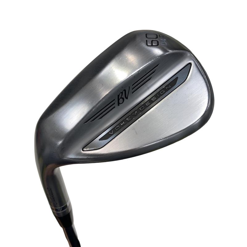 【中古】 タイトリスト VOKEY SPIN MILLED SM11 周遊旅行Cr 60°/04°T レフティ ウェッジ WG 完全無欠特注立て坑 (フレックスS) メンズ 成人男性用 左ぎっちょ レフティ 左用 C序列付ける ゴルフ野球クラブ