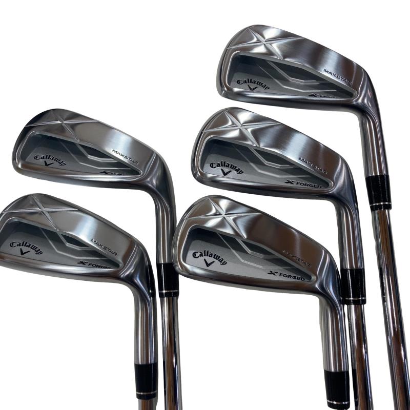 【中古】 キャロウェイ X FORGED MAX STAR(2025) 5S アイアンセット IR NS PRO 950GH neo (フレックスS) メンズ 男性用 右利き 右用 Aランク ゴルフクラブ｜ゴルフパートナー 中古クラブ店