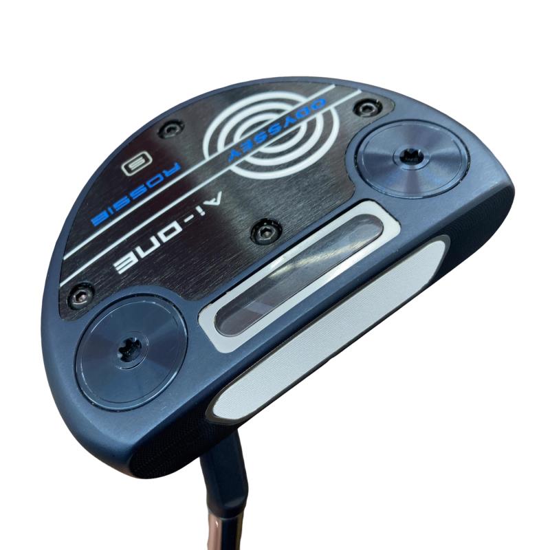【中古】 オデッセイ Ai-ONE ROSSIE S 34in パター PT STROKE LAB 90 スチール写真 (フレックス余分の物) メンズ 成人男性用 右利き 右用 B序列付ける ゴルフ野球クラブ