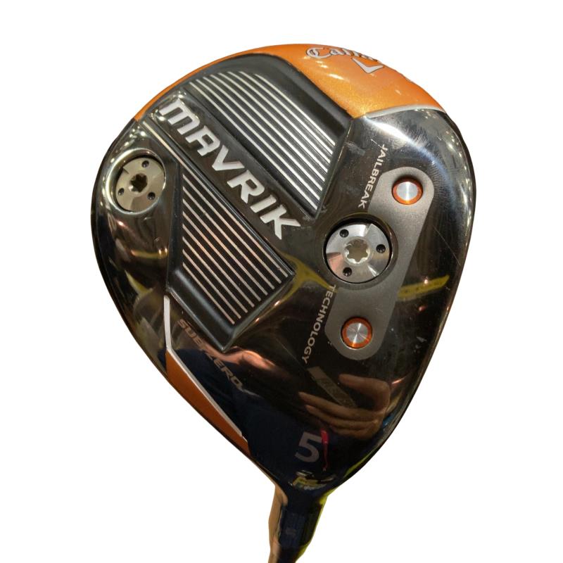 【中古】 キャロウェイ MAVRIK SUBZERO 5W フェアウェイウッド FW リシャフト (フレックスその他) メンズ 男性用 右利き 右用 Cランク ゴルフクラブ