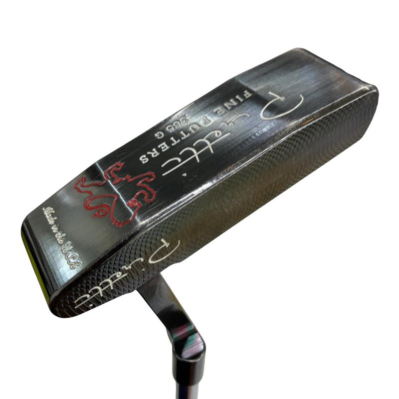 【中古】 Piretti Piretti COTTON WOOD II 黒いこと(365G) 34in パター PT スチール写真 (フレックス余分の物) メンズ 成人男性用 右利き 右用 C位置づける ゴルフ野球クラブ