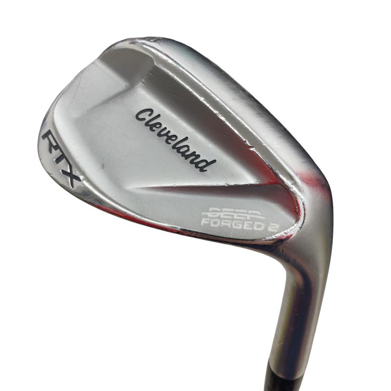 【中古】 クリーブランド Cleveland RTX DEEP FORGED 2 52°/10° ウェッジ WG Dynamic Gold (フレックスS) メンズ 男性用 右利き 右用 Cランク ゴルフクラブ