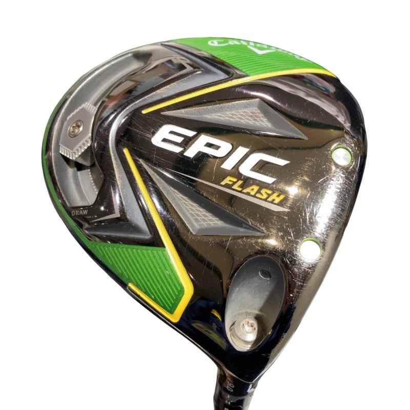 【中古】 キャロウェイ EPIC FLASH  9° １番ウッド DR 完全無欠特注立て坑 (フレックスSR) メンズ 成人男性用 右利き 右用 C序列付ける ゴルフ野球クラブ