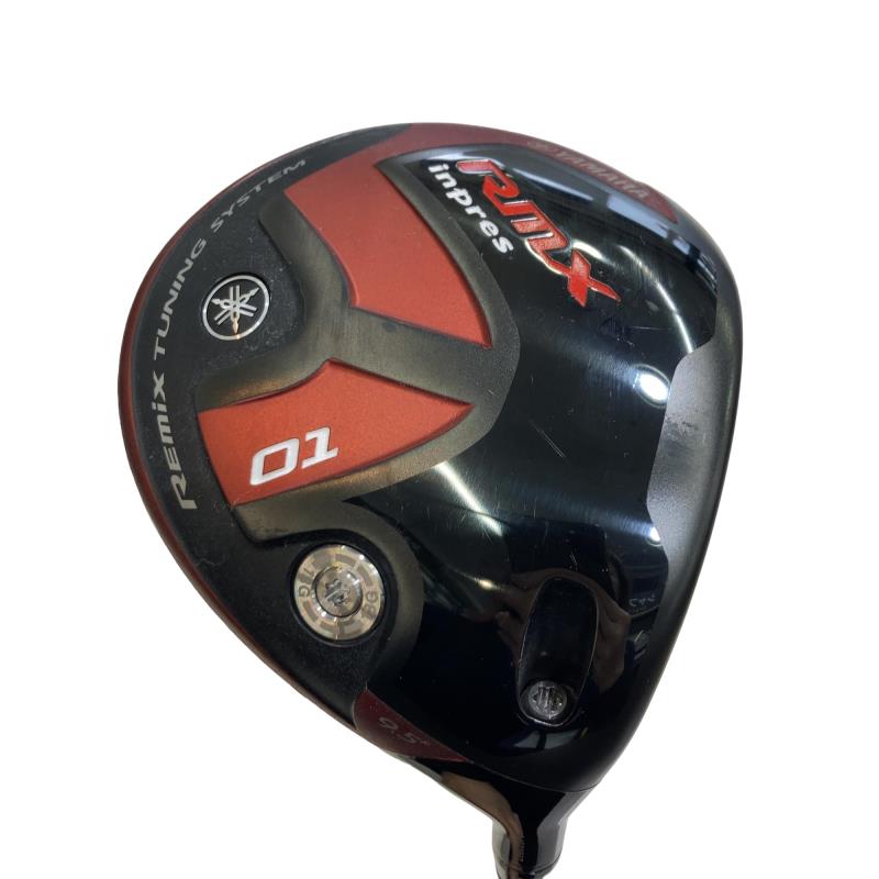 【中古】 ヤマハ inpres RMX 01(2015)  9.5° １番ウッド DR Tour AD MJ-6 (フレックスS) メンズ 成人男性用 右利き 右用 C序列付ける ゴルフ野球クラブ