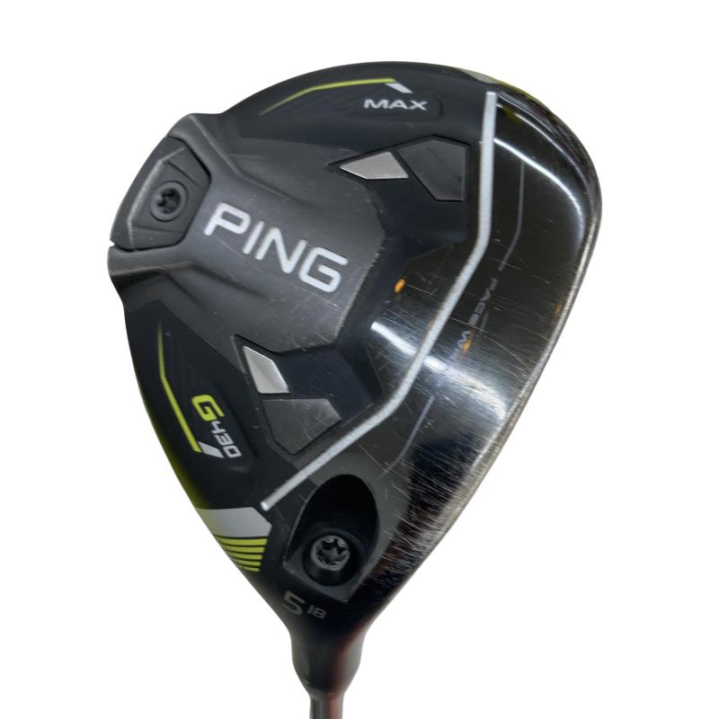 【中古】 ピン G430 MAX 5W フェアウェイウッド FW PING TOUR 2.0 CHROME 65(FW) (フレックスX) メンズ 男性用 右利き 右用 Cランク ゴルフクラブ|ゴルフパートナー 中古クラブ店