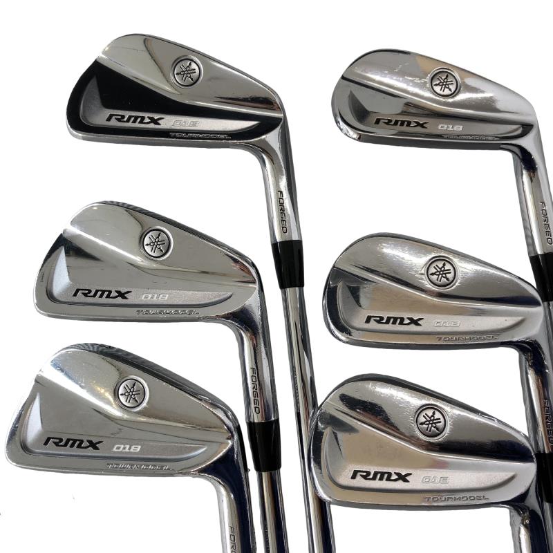 【中古】 ヤマハ RMX 018 TOUR MODEL 6S アイアンセット IR 純正特注シャフト (フレックスS) メンズ 男性用 右利き 右用 Cランク ゴルフクラブ