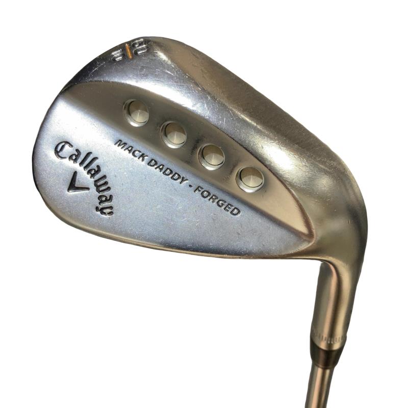 【中古】 キャロウェイ MACK DADDY FORGED(2019) Crメッキ 60°/10° ウェッジ WG 完全無欠特注立て坑 (フレックスS) メンズ 成人男性用 右利き 右用 C価値づける ゴルフ野球クラブ