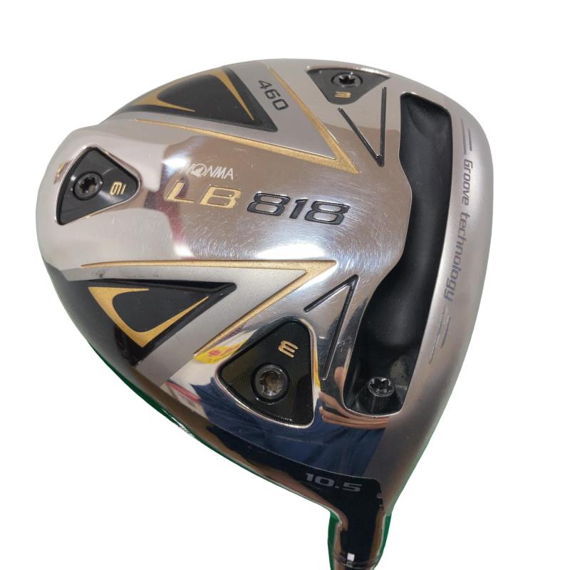 【中古】 本間ゴルフ LB-818 460 10.5° ドライバー DR VIZARD 45 (フレックスSR) メンズ 男性用 右利き 右用 Cランク ゴルフクラブ