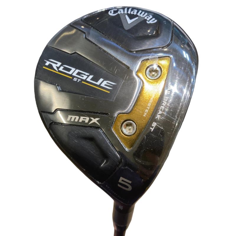 【中古】 キャロウェイ ROGUE ST MAX 5W フェアウェイウッド FW VENTUS 5 for CW(ROGUE ST FW) (フレックスS) メンズ 男性用 右利き 右用 Cランク ゴルフクラブ
