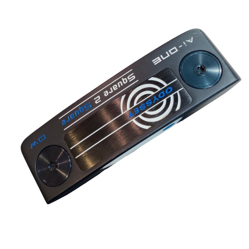 【中古】 オデッセイ Ai-ONE SQUARE 2 SQUARE DW 34in パター PT STROKE LAB 90 スチール写真 (フレックス余分の物) メンズ 成人男性用 右利き 右用 C価値づける ゴルフ野球クラブ