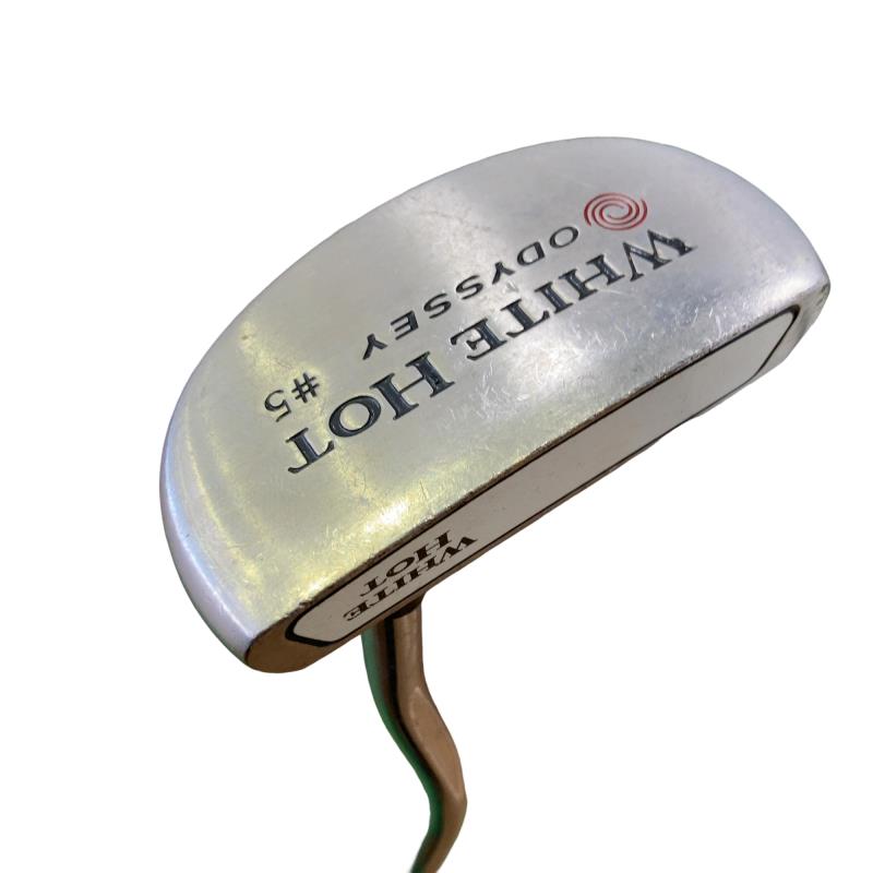 【中古】 オデッセイ WHITE HOT #5 33インチ パター PT スチール (フレックスその他) メンズ 男性用 右利き 右用 Cランク ゴルフクラブ