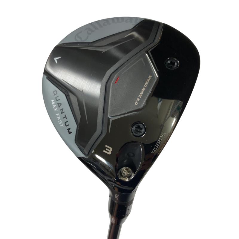【中古】 キャロウェイ QUANTUM MAX FAST 3W フェアウェイウッド FW SPDSTAR 40(QUANTUM FW) (フレックスSR) メンズ 男性用 右利き 右用 Bランク ゴルフクラブ