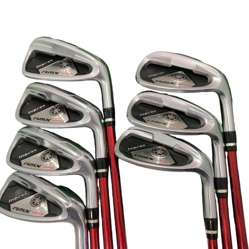 【中古】 ヤマハ inpres RMX UD+2 7S アイアンセット IR BASSARA FS50 (フレックスR) メンズ 男性用 右利き 右用 Cランク ゴルフクラブ