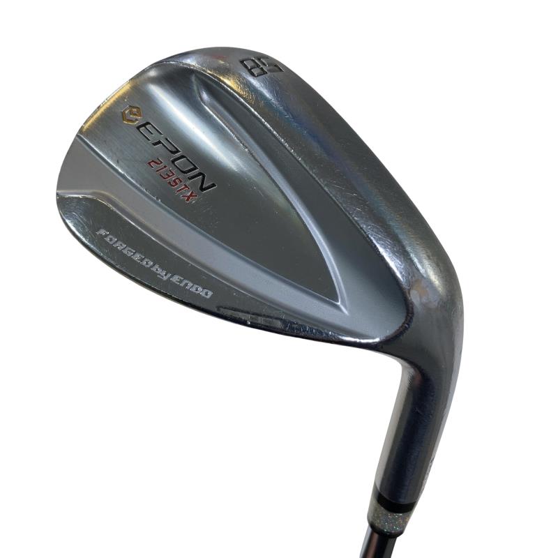 【中古】 エポンゴルフ株式会社 EPON 213STX(メッキ) 58° ウェッジ WG K’s-Wedge NW110 (フレックスその他) メンズ 男性用 右利き 右用 Cランク ゴルフクラブ