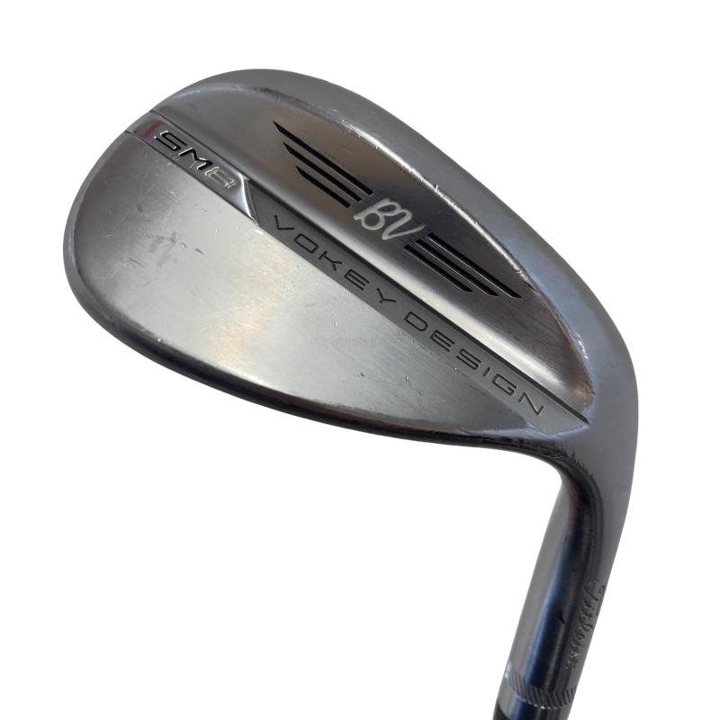 【中古】 タイトリスト VOKEY SPIN MILLED SM8 ツアークロム 58°/10°S ウェッジ WG リシャフト (フレックスその他) メンズ 男性用 右利き 右用 Dランク ゴルフクラブ