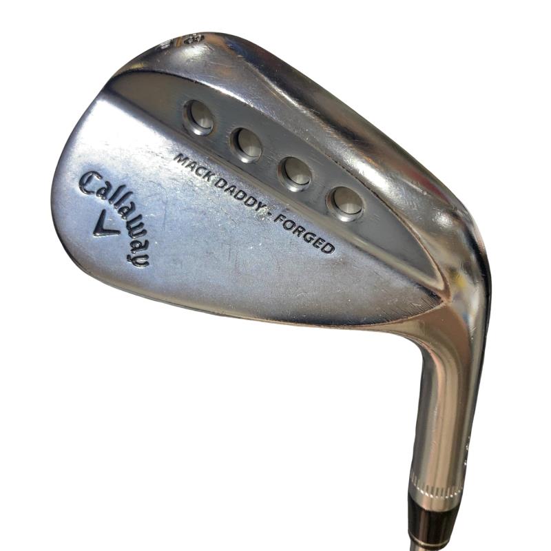 【中古】 キャロウェイ MACK DADDY FORGED(2019) Crメッキ 48°/10° ウェッジ WG 完全無欠特注立て坑 (フレックスS) メンズ 成人男性用 右利き 右用 C価値づける ゴルフ野球クラブ