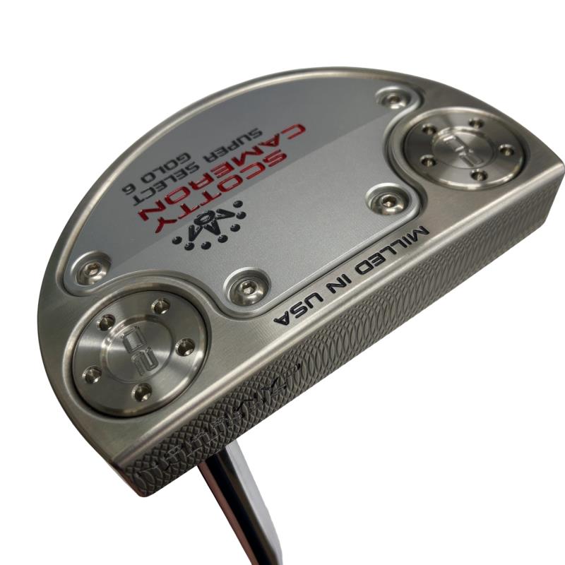 【中古】 タイトリスト SCOTTY CAMERON SUPER SELECT GOLO 6 33in パター PT スチール写真 (フレックス余分の物) メンズ 成人男性用 右利き 右用 B価値づける ゴルフ野球クラブ