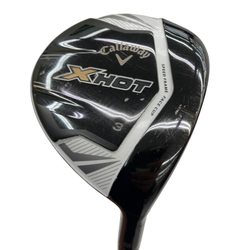 【中古】 キャロウェイ X HOT 3W フェアウェイウッド FW Diamana B60 (フレックスS) メンズ 男性用 右利き 右用 Cランク ゴルフクラブ