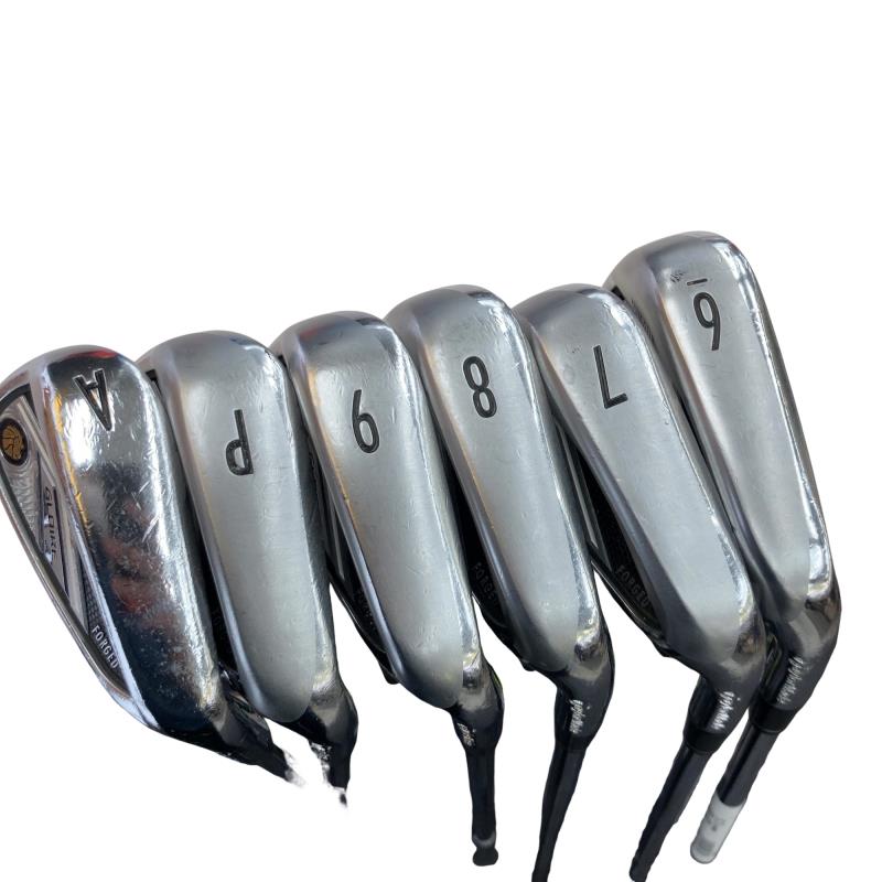 【中古】 テーラーメイド GLOIRE FORGED 6S アイアンセット IR NS PRO 950GH (フレックスS) メンズ 男性用 右利き 右用 Cランク ゴルフクラブ