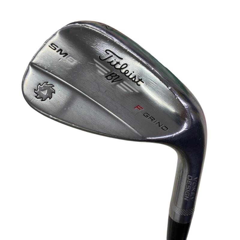 【中古】 タイトリスト VOKEY SPIN MILLED SM6 ツアークロム 52°/12°F ウェッジ WG Dynamic Gold (フレックスS) メンズ 男性用 右利き 右用 Cランク ゴルフクラブ