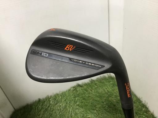 【中古】 タイトリスト VOKEY SPIN MILLED SM10 ジェットブラック 54°/10°S ウェッジ WG BV 105 (フレックスその他) メンズ 男性用 右利き 右用 Cランク ゴルフクラブ