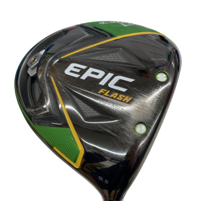 【中古】 キャロウェイ EPIC FLASH STAR 9.5° ドライバー DR Speeder EVOLUTION for CW(ドライバー) (フレックスS) メンズ 男性用 右利き 右用 Cランク ゴルフクラブ