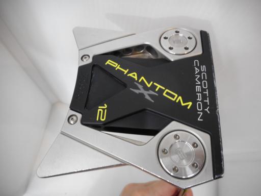 【中古】 タイトリスト SCOTTY CAMERON PHANTOM X 12 34インチ パター PT スチール (フレックスその他) メンズ 男性用 右利き 右用 Cランク ゴルフクラブ