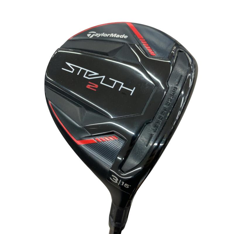 【中古】 テーラーメイド STEALTH2 3W フェアウェイウッド FW 純正特注シャフト (フレックスS) メンズ 男性用 右利き 右用 Cランク ゴルフクラブ