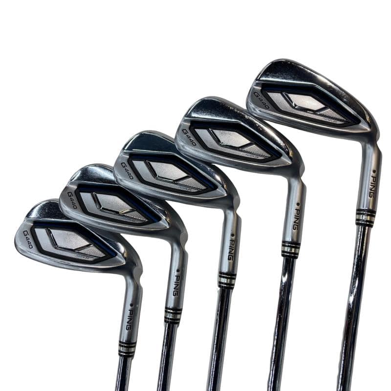 【中古】 ピン G440 5S アイアンセット IR PING AWT 3.0 LITE (フレックスR) メンズ 男性用 右利き 右用 Cランク ゴルフクラブ
