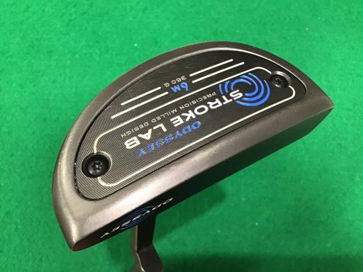 【中古】 オデッセイ STROKE LAB #6M 34インチ パター PT スチール (フレックスその他) メンズ 男性用 右利き 右用 Cランク ゴルフクラブ