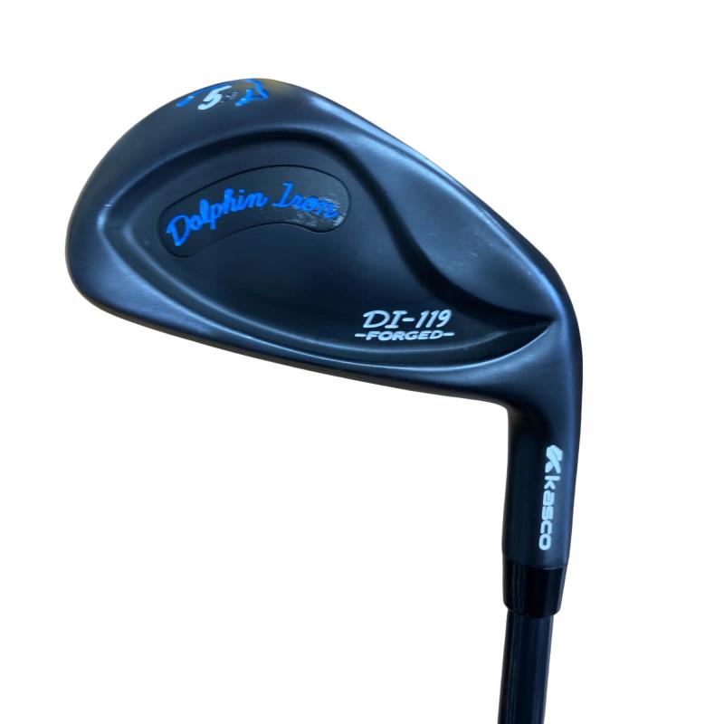 【中古】 キャスコ Dolphin Iron DI-119(ブラック) #5 単品アイアン LI Dolphin DP-191(ブラック) (フレックスSR) メンズ 男性用 右利き 右用 Cランク ゴルフクラブ