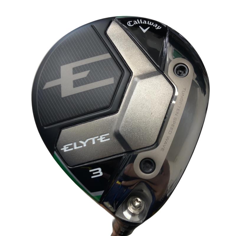【中古】 キャロウェイ ELYTE  3W フェアウェイウッド FW VENTUS GREEN 50 for CW(ELYTE FW) (フレックスSR) メンズ 成人男性用 右利き 右用 B位置づける ゴルフ野球クラブ