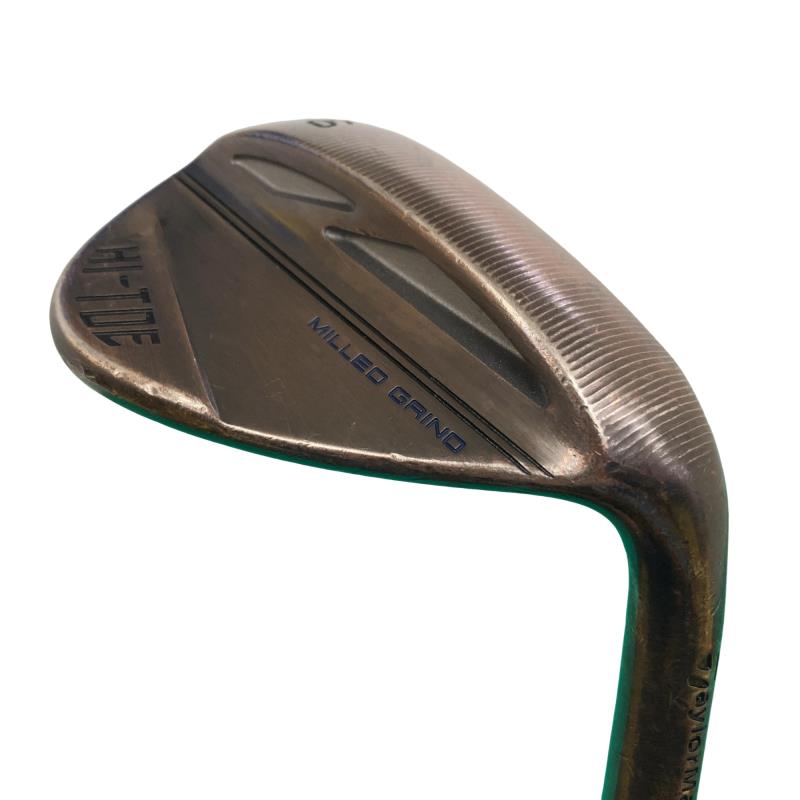 【中古】 仕立て屋お手伝いさん Taylor Made MILLED GRIND HI-TOE(2022) 60°/07° ウェッジ WG リシャフト (フレックス余分の物) メンズ 成人男性用 右利き 右用 C価値づける ゴルフ野球クラブ