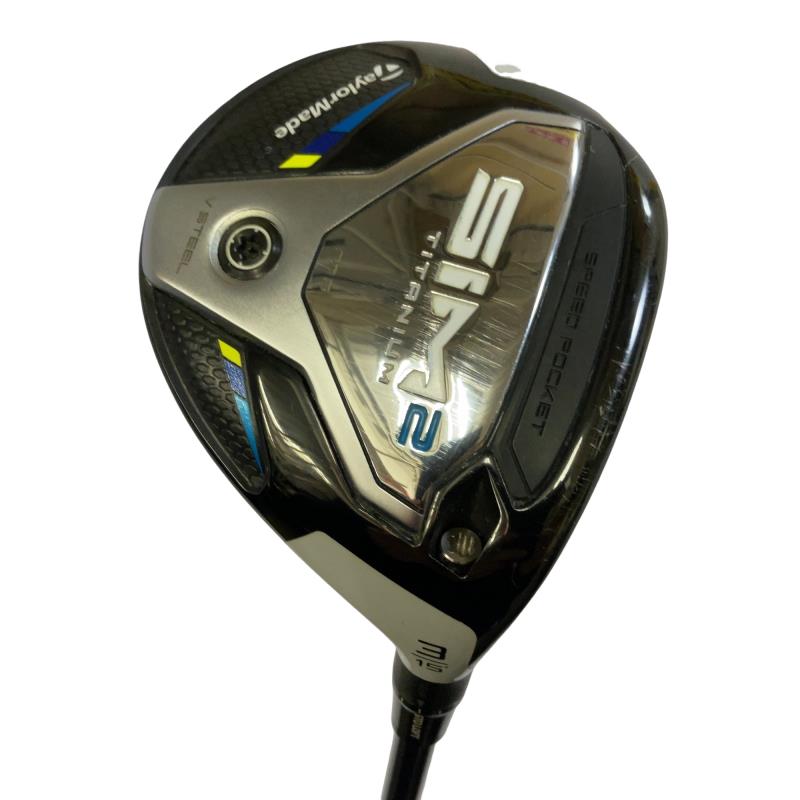 【中古】 テーラーメイド SIM2 3W フェアウェイウッド FW TENSEI SILVER TM50(SIM2 FW) (フレックスS) メンズ 男性用 右利き 右用 Cランク ゴルフクラブ