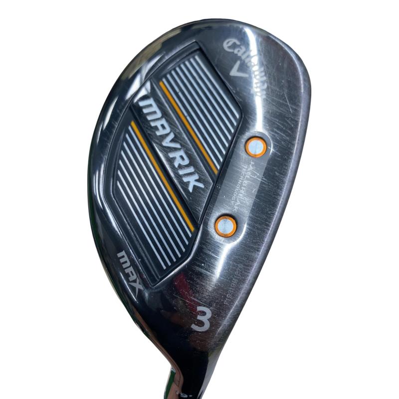 【中古】 キャロウェイ MAVRIK MAX U3 USA ありがた味 UT リシャフト (フレックス余分の物) メンズ 成人男性用 右利き 右用 C位置づける ゴルフ野球クラブ