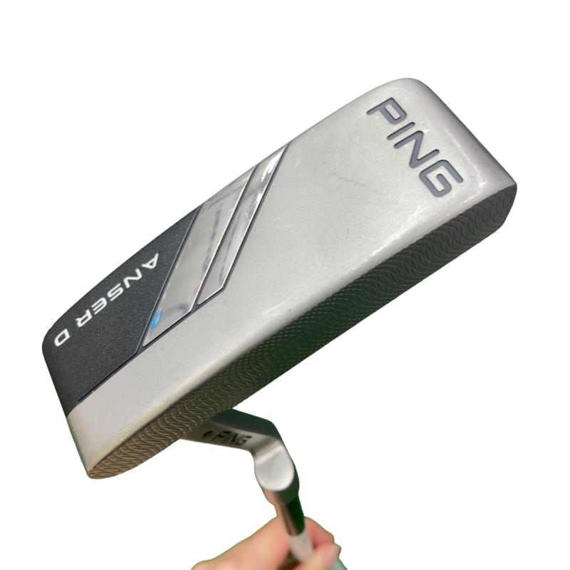 【中古】 ピン PING ANSER D(2024) 34in パター PT 事あたらしい炭素 (フレックス余分の物) メンズ 成人男性用 右利き 右用 C序列付ける ゴルフ野球クラブ